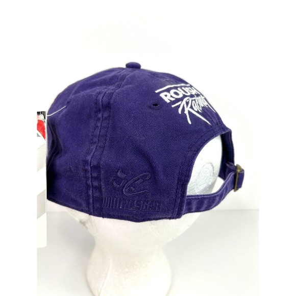 Roush Racing Nascar Strap back Hat Cap #26 New Tags Jamie McMurray Purple - Picture 3 of 7